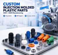 Pembuat Cetakan Injeksi Kabel Gland Plastik & Bushing Penahan Beban, Dukungan DFM, Penawaran Cepat 3 Jam
