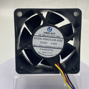 6025 DC Kühlventilator Doppelkugellager PBT-Material 24V 6500RPM Elektrisch ODM Anpassbar IP68 Wasserdicht - Product Image 1