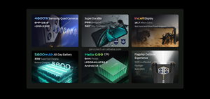 Teléfono Inteligente Android Resistente de 6.56 Pulgadas, IP68, ATEX, Android 14, 8GB+128GB, NFC, Operación con Manos Mojadas y Guantes - Product Image 5