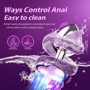 STELLAR PATH TY-260509 CN Medium Vibrateur anal télécommandé sans fil avec base en forme de cœur, jouet sexuel pour femmes, application mobile - Product Image 3