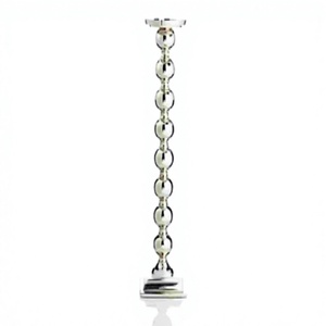 Indoor Design <b>Tealight</b> Holder Best for Wedding Event Home Decor Brass & Glass Candle Holder - Product Image 1