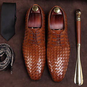 Zapatos de cuero de vaca de alta calidad para hombre, calzado de estilo formal de negocios, Punta puntiaguda - Product Image 2