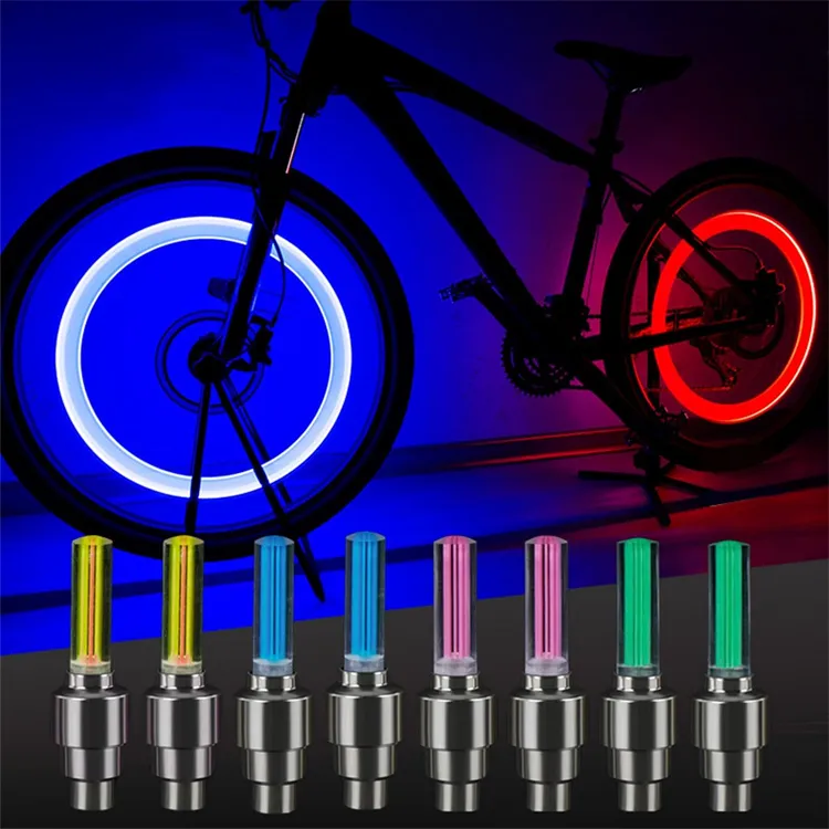 Multifunktion ales Speichen licht Geeignet zum Zusammenklappen von Fahrrädern Günstige Fahrrad laternen Speichen Reifen lampe Fahrrad LED-Licht