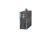 Switch Industrial OEM/ODM de 4 Puertos Gigabit Sin Administración para Montaje en Riel DIN con 2xSFP IP40 -40~75 ℃   12-57VDC CE FCC para Visión Robótica/de Máquina