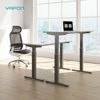 Bureau de bureau élévateur électrique professionnel support de Table réglable en hauteur moderne mécanisme de levage ergonomie extensible en bois