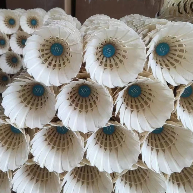 High Quality Goose Feather Shuttlecock Popular Badminton Product Wholesale From Taiwan Brand