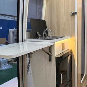 Camping-car de luxe 4x4 diesel, modèle 2026, tout-terrain, pour voyages en famille, avec toit coulissant, 6 personnes, camping-cars - Product Image 4