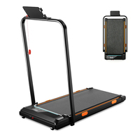 Tapis de marche électrique compact avec fonction de vibration, design silencieux, moteur 1,5 CV, pliable, écran LED, capacité de 100 kg