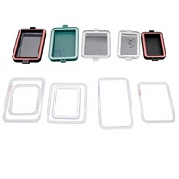 Joint torique rectangulaire en silicone de qualité alimentaire pour la fermeture des couvercles de boîtes en plastique, personnalisable OEM