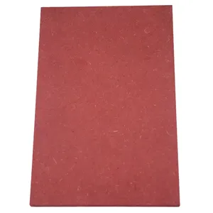 Factory Sell 12mm 1220 2440 anti fire combied core 680kg/m3 red mdf board