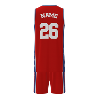 Uniforme de Baloncesto Reversible Sublimado Completo MYTH STAR Sports Team, Conjunto de Uniforme Masculino con Camiseta y Pantalones Cortos, Colores y Logotipos Personalizados