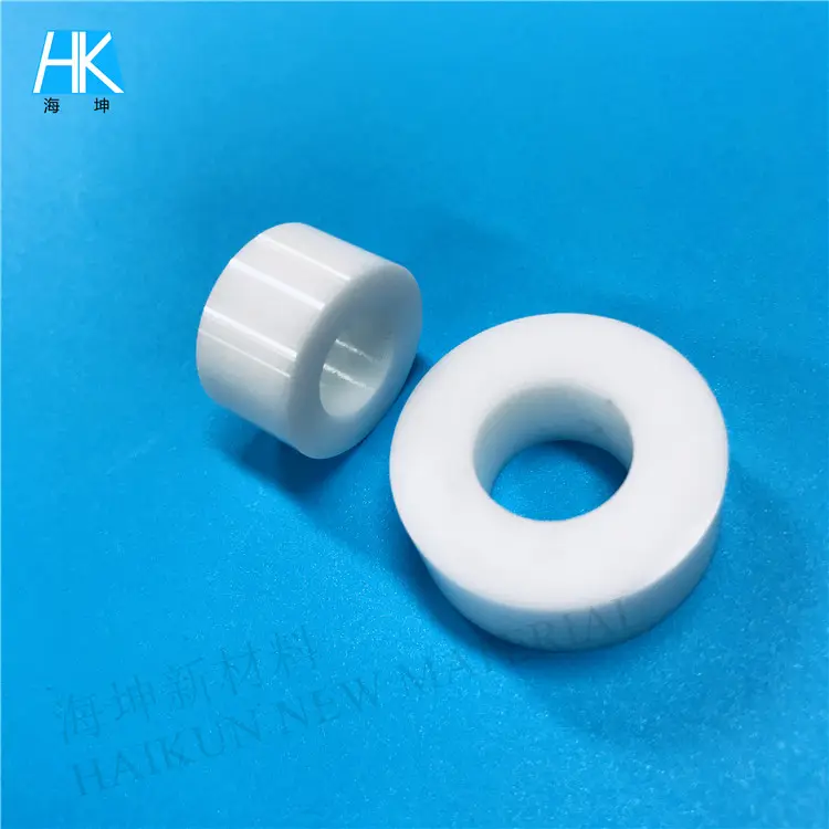 High precision isostatic moulding ultra zirconia ceramic ring tube seals gasket sleeve washer