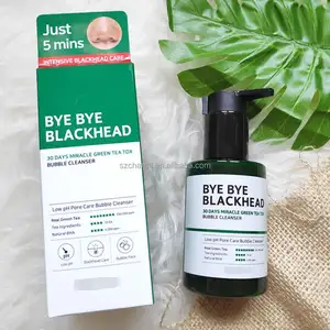 ALGUNOS POR 120g Bye Blackhead 30 días Miracle Green Tea Tox Bubble Cleanser Pimple Acné Tratamiento Eliminación Exfoliante