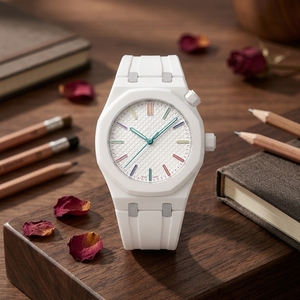 Correa Compatible con <span class=keywords><strong>Reloj</strong></span> de Bolsillo <span class=keywords><strong>Royal</strong></span> <span class=keywords><strong>Oak</strong></span> X Swatch Edición Conjunta <span class=keywords><strong>Royal</strong></span> Pop con Correa Integrada Modelo AP BD - Product Image 5
