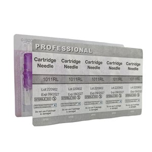 Agujas de Cartucho para Tatuaje Rosa 1RL <span class=keywords><strong>3RL</strong></span> 0.20mm 0.25mm 0.30mm 0.35mm OEM en Venta - Product Image 6