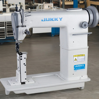Machine à coudre industrielle à point noué à une aiguille JUKKY JK-810 pour la fabrication de produits en cuir, de chaussures et de perruques avec DPX5