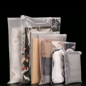 Bolsa con Cierre Transparente y Esmerilada de 1 Lado con Logotipo Personalizado, Bolsa para Toallas y Calcetines para Hombre y Mujer, Bolsa para Ropa, Bolsas con Cierre Hermético para Pequeñas Empresas - Product Image 5