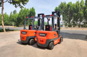 Factory HUAYA 48V mini carretilla elevadora eléctrica 2 toneladas 2,5 toneladas Altura de elevación 3M-6m mini carretilla elevadora con batería con motor de CA/MSDS - Product Image 2