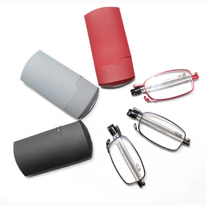 Factory Hot Selling Quality Design Customs Brand Folding <strong>Reading</strong> <strong>Glasses</strong>,Cheap Prices <strong>Mini</strong> Foldable <strong>Reading</strong> <strong>Glasses</strong> with case - Product Image 2