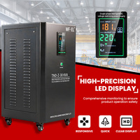 WF.EL Servo Motor Tipe Digital Display AVR AVS 30KVA SVC Stabilizer Regulator Tegangan Satu Fasa 220V/230V Tembaga