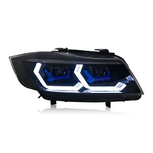 Autoy nuevo diseño interruptor blanco amarillo Drl LED faros delanteros para <span class=keywords><strong>BMW</strong></span> E90 3 Series E91 elegante coche LED faro para <span class=keywords><strong>BMW</strong></span> E90 Auto parte - Product Image 4