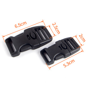 Hebilla Ajustable de 2cm y 2.5cm con Cierre a Presión para Accesorios de Mochilas y Bolsos, Uso Profesional en Exteriores - Product Image 1