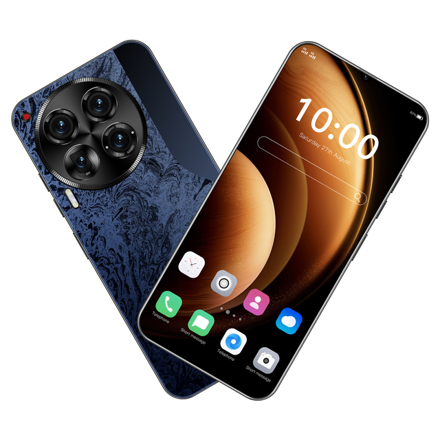 Wholesale High-End 7.3" Android Smartphone 16GB RAM 1TB Storage 6800mAh Battery MTK Processor Dual Card Android Smartphone