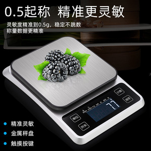 Báscula Digital de Cocina de 5 kg, Acero Inoxidable, Peso Preciso, Báscula para Hornear y Cocinar - Product Image 4