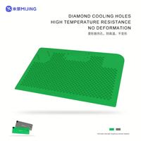 Tapis de réparation multifonctionnel en silicone Mijing FM-11 FM-12 pour station de soudage BGA de téléphone portable, outil de travail