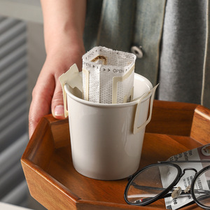 Custom Simple White <b>Ceramic</b> <b>Mug</b> Without Handle Reusable Coffee Cup Porcelain Tea <b>Mug</b> - Product Image 2