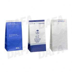 Bolsa Desechable para Vómito, Bolsa de Papel Kraft para Mareos en Avión - Product Image 5