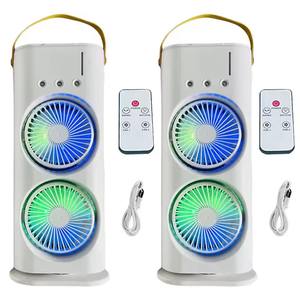 Grand refroidisseur d'air à double ventilateur basse quantité minimale <span class=keywords><strong>de</strong></span> commande avec tête <span class=keywords><strong>de</strong></span> vent et <span class=keywords><strong>de</strong></span> secousse - Product Image 1