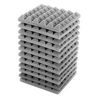 Panneaux d'insonorisation à cales MQ, mousse acoustique haute densité pour traitement acoustique de pièce, panneaux insonorisants de plafond pour mur
