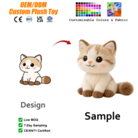 Créez votre propre peluche personnalisée, adorable mouton en peluche, jouet en peluche personnalisable en coton pour enfants