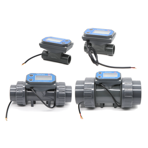 Débitmètre électronique à turbine DIJIANG ZJPVC-BT01 2.3-3.3V Affiche le débit instantané Compteur de débit total Sortie impulsionnelle - Product Image 5