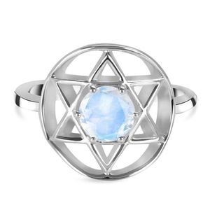 Collana in Pietra di Luna Blu OEM, Gioielli in Argento 925 all'Ingrosso per Grandi Magazzini ed Esportatori, Design Esclusivo - Product Image 3