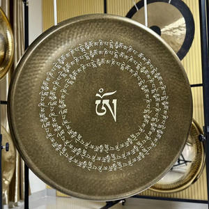 Gong en alliage <span class=keywords><strong>pour</strong></span> la guérison sonore, 80 cm, <span class=keywords><strong>pour</strong></span> la méditation, le <span class=keywords><strong>yoga</strong></span>, le bain sonore, le nettoyage énergétique - Product Image 2