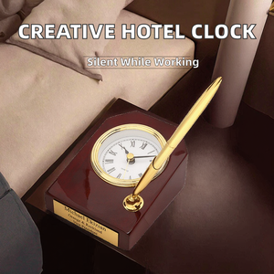 Réveil au <span class=keywords><strong>design</strong></span> moderne avec mouvement à quartz, vente en gros d'usine, horloge de bureau numérique créative avec affichage <span class=keywords><strong>radio</strong></span> pour chambre d'hôtel - Product Image 2