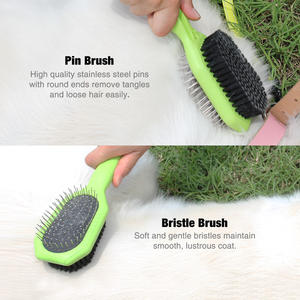 Brosse de toilettage à poils et épingles 2 en 1 bon marché pour chiens et chats - Product Image 4