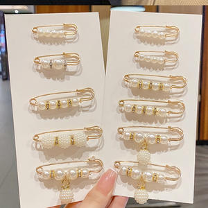 Broche de Perlas Ajustable de Alta Calidad para Cintura, Fijador de Ropa, Antideslizante, para Mujer, Estilo Senior, Venta al por Mayor - Product Image 2