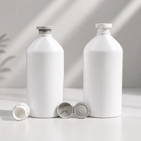 Bouteille en plastique HDPE ovale de 1050 ml avec bouchon à clapet pour shampoing, gel douche, savon liquide, lotion, emballage OEM, fabricant