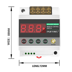 Interruttore di controllo remoto <span class=keywords><strong>Wireless</strong></span> DC12V retroazione bidirezionale livello liquido palla galleggiante livello acqua controllo massimo 10A corrente - Product Image 6