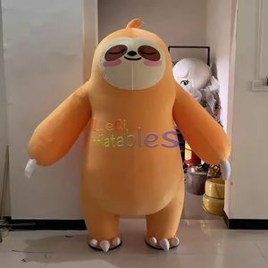 Popular inflable perezoso mascota conjunto adulto dibujos animados Animal fiesta evento disfraz para la venta - Product Image 1