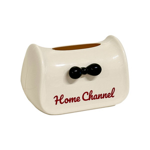 Boîte à mouchoirs moderne et créative de style crème avec un porte-serviettes mignon, idéale pour les salons, les chambres et les tables basses - Product Image 6