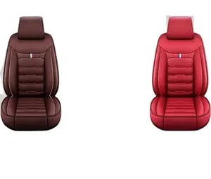 Universele Pvc Pu Pure Half Lederen Auto Seat Cover Voor Vios