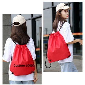 Drawstring Backpack <b>Bags</b> 20,30,50 Packs Reflective Supermarket Shopping <b>String</b> <b>Bags</b> for Gym Sport Trip Cinch Sack DIY Women Men - Product Image 3