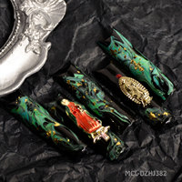 Décoration d'ongles 3D diamant vierge marie ongles conseils Saint Judas déesse Saint jésus charmes d'ongles manucure