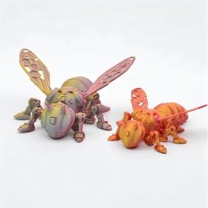 Colore personalizzato 3D stampato aste di plastica piccolo Mini meccanico giocattolo <span class=keywords><strong>vespa</strong></span> per i bambini - Product Image 4