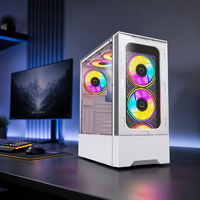 Casing Komputer Putih Kelas Atas TDI1104W Casing PC ATX Putih