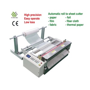 Machine de découpe transversale économique Flying Man pour rouleaux de <span class=keywords><strong>film</strong></span> plastique et de tissu non tissé, pour la production de feuilles - Product Image 3